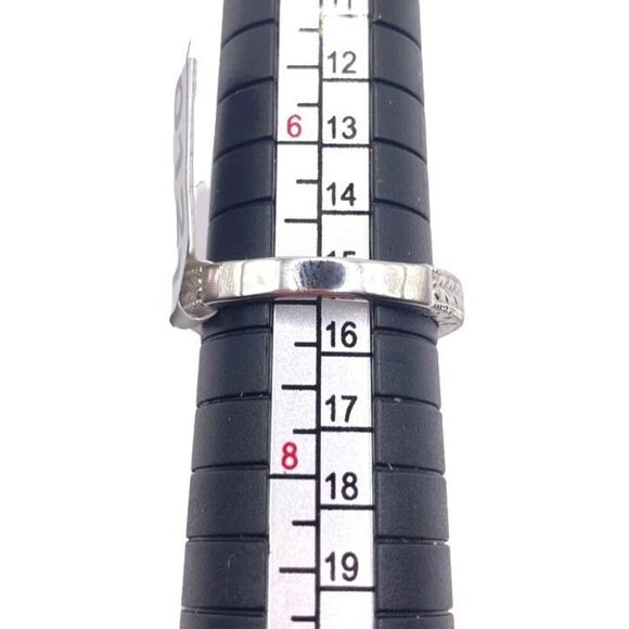 New Women’s Silver September birthstone ring size 7 - Picture 4 of 4